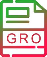 Line Red and Green Gradient vector