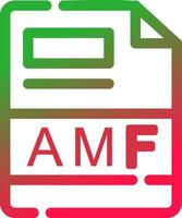Line Red and Green Gradient vector