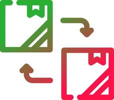 Replacement Creative Icon Design vector