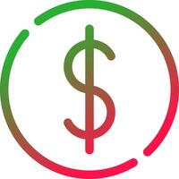 Money Creative Icon Design vector