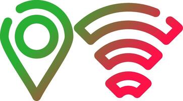 WiFi Creative Icon Design vector