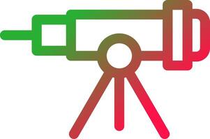 Telescope Creative Icon Design vector