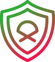 Shield Creative Icon Design vector