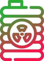 Nuclear Creative Icon Design vector