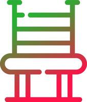 Chair Creative Icon Design vector