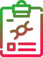 Report Creative Icon Design vector