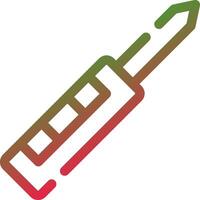 Line Red and Green Gradient vector
