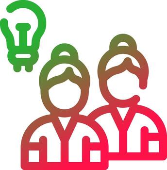 Management Learning Creative Icon Design vector