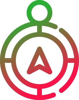 diseño de icono creativo de brújula vector