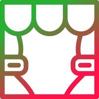Stage Creative Icon Design vector