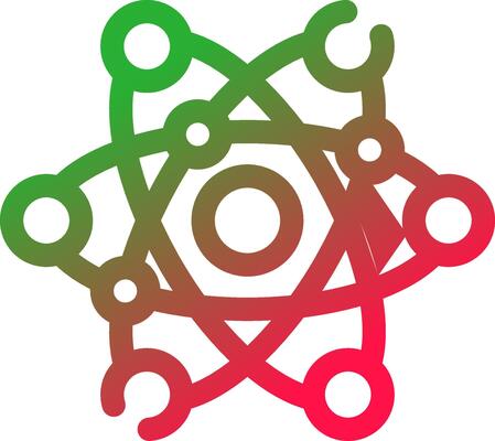 Physics Creative Icon Design