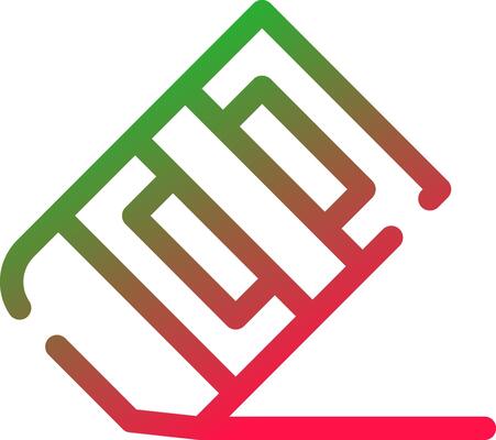 Eraser Creative Icon Design