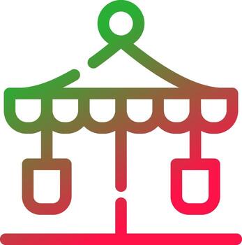 Carousel Creative Icon Design vector