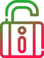 Unlock Creative Icon Design vector