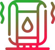 Humidifier Creative Icon Design vector