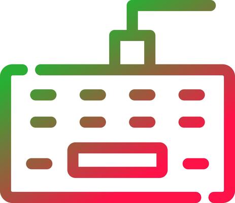 Keyboard Creative Icon Design