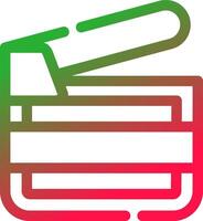 Clapperboard Creative Icon Design vector