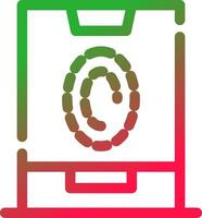 Smart Identification Creative Icon Design vector