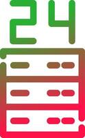 Data Center Creative Icon Design vector