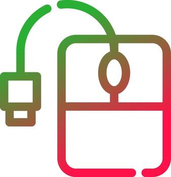 Computer Mouse Creative Icon Design vector