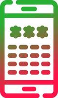 Pin Code Creative Icon Design vector