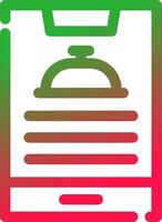 Food Order Creative Icon Design vector