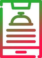 Food Order Creative Icon Design vector