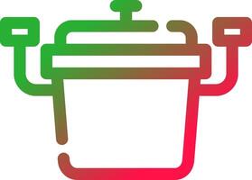 Pot Creative Icon Design vector