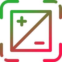 Exposure Creative Icon Design vector