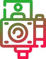 Vlogger Creative Icon Design vector
