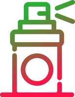 Paint Spray Creative Icon Design vector