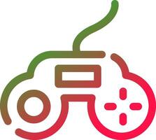 Gamepad Creative Icon Design vector