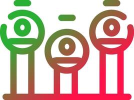 Poll Creative Icon Design vector
