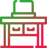 Desk Creative Icon Design vector