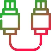 Usb Connection Creative Icon Design vector