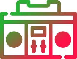 Dj Mixer Creative Icon Design vector