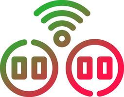 Smart Socket Creative Icon Design vector