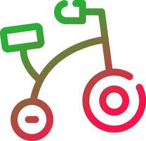 Bike Toy Creative Icon Design vector