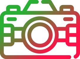 Photo Camera Creative Icon Design vector