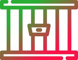 Jail Creative Icon Design vector