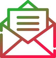 Email Creative Icon Design vector