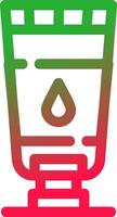 Body Lotion Creative Icon Design vector