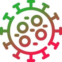 Line Red and Green Gradient vector