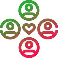 Community Creative Icon Design vector