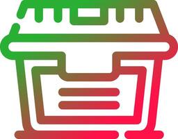 Food Container Creative Icon Design vector
