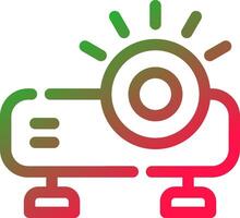 Projector Creative Icon Design vector