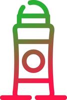Deodorant Creative Icon Design vector