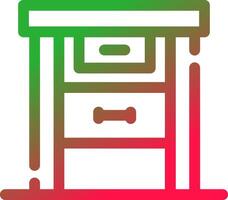 End Table Creative Icon Design vector