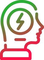 Brainstorm Creative Icon Design vector