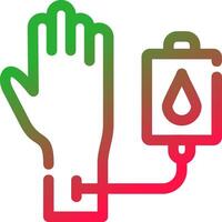 Transfusion Creative Icon Design vector